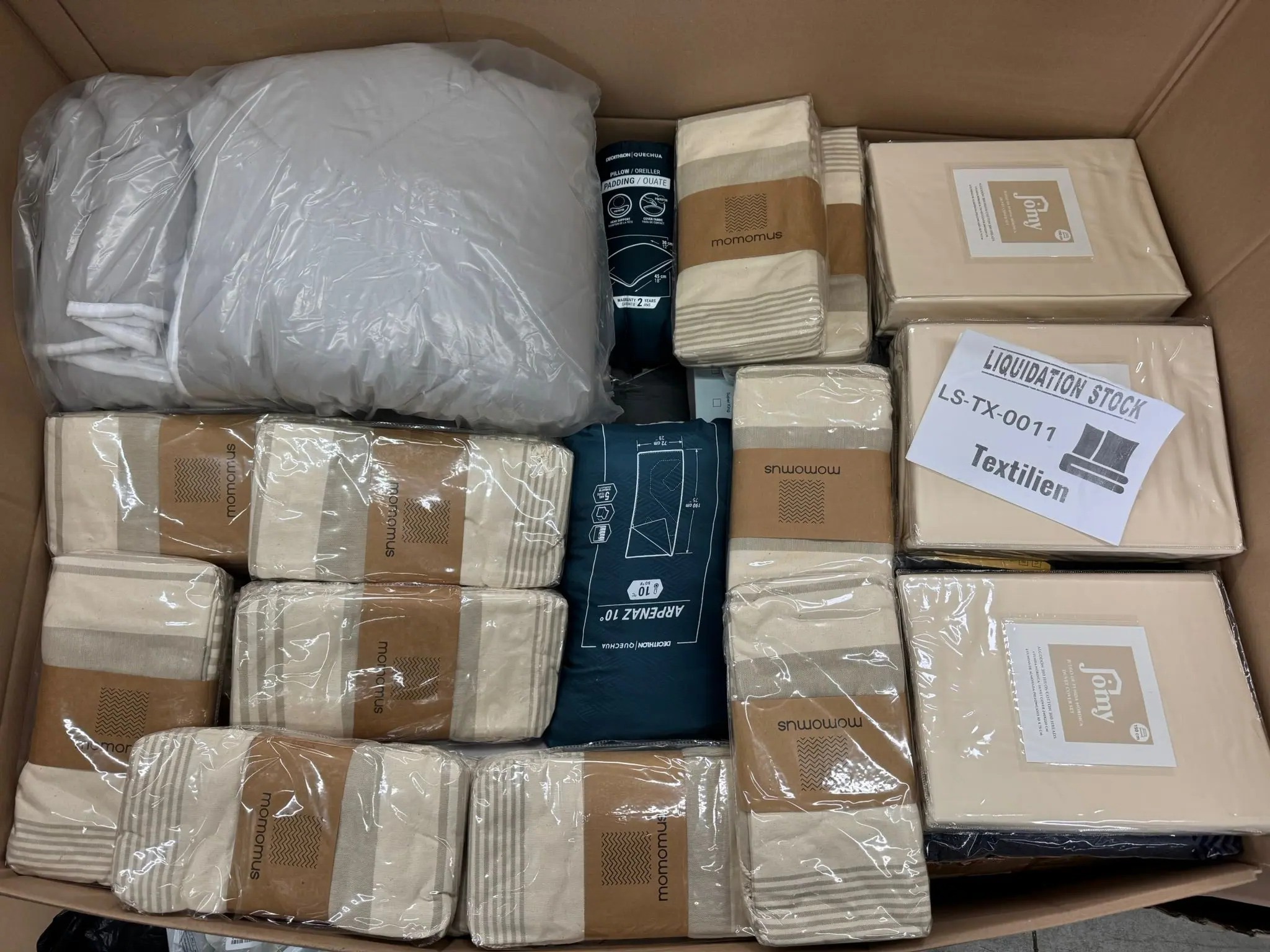 Momomus Towels, Jony Bedsheets and more