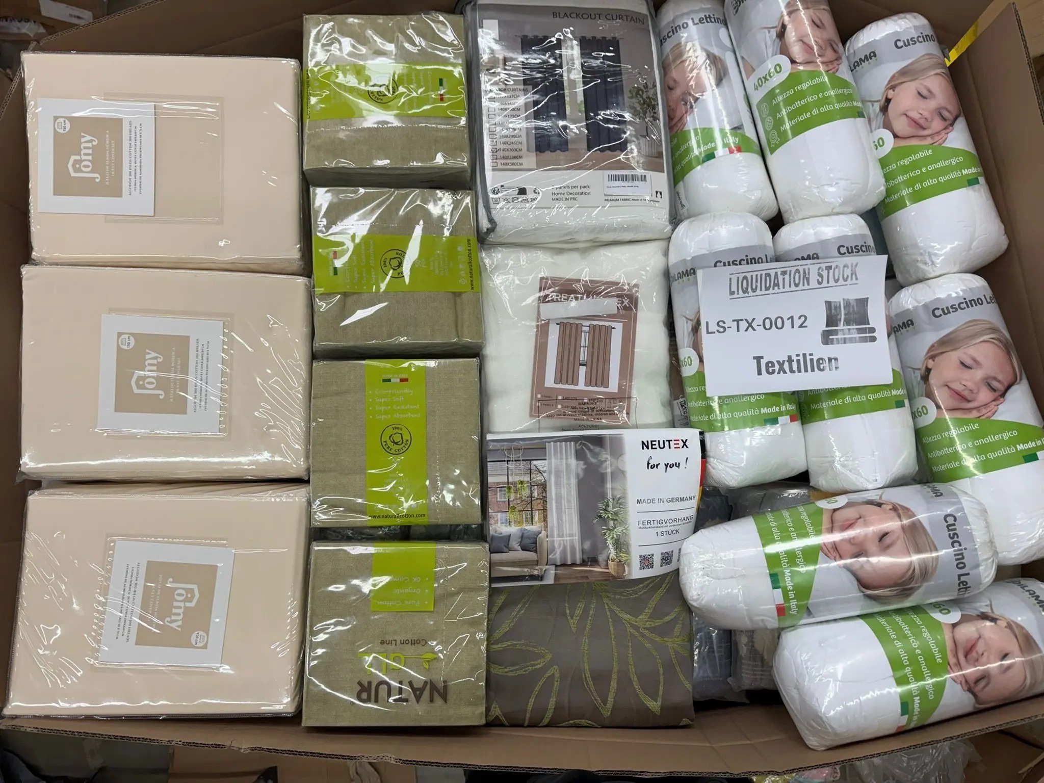 Jomy Bedsheets, Natur Linen, Neutex Curtains, Cushions and more
