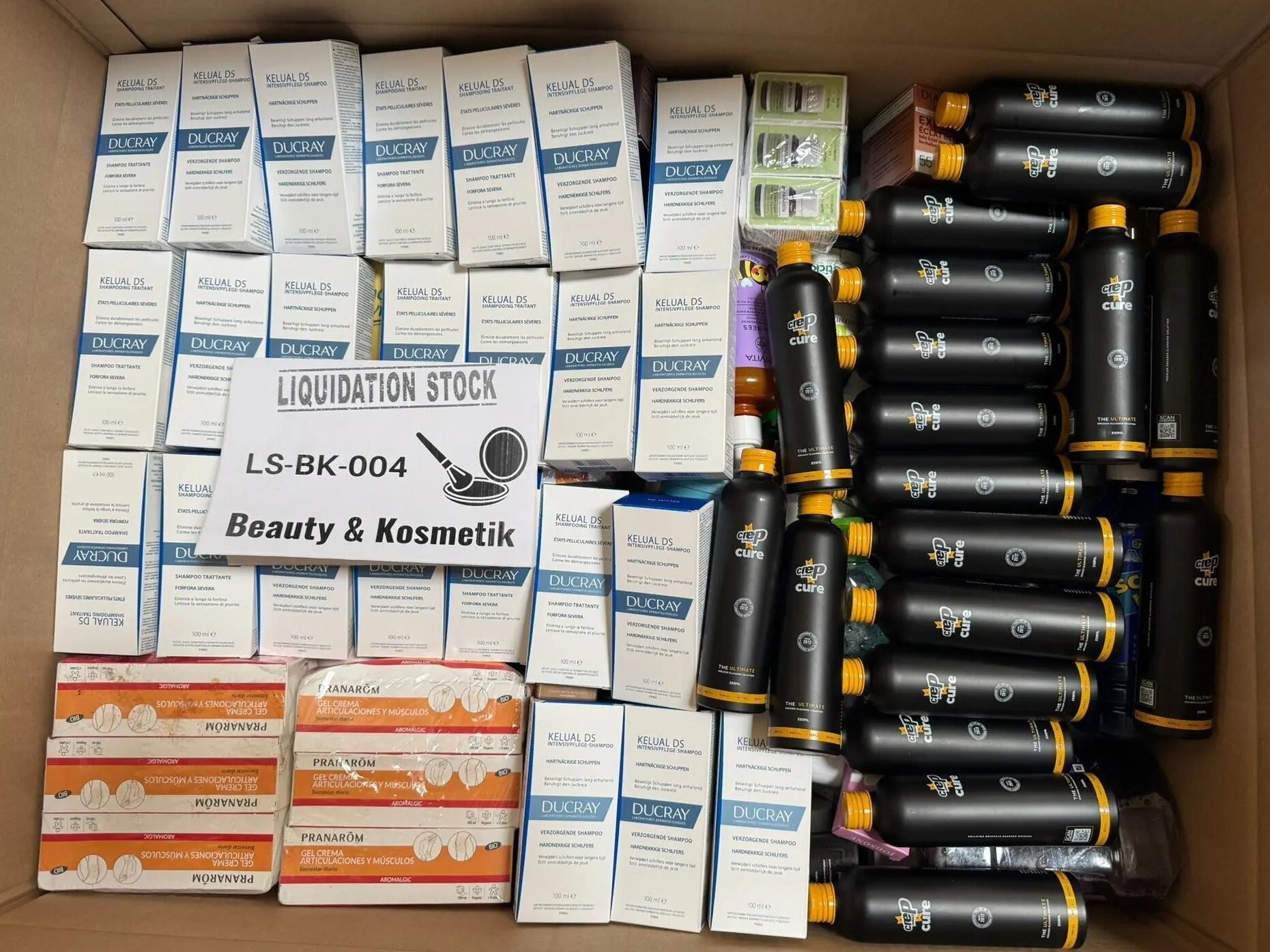 Crep Cure Shampoo, Ducray Shampoo, Pranarom Gel and more