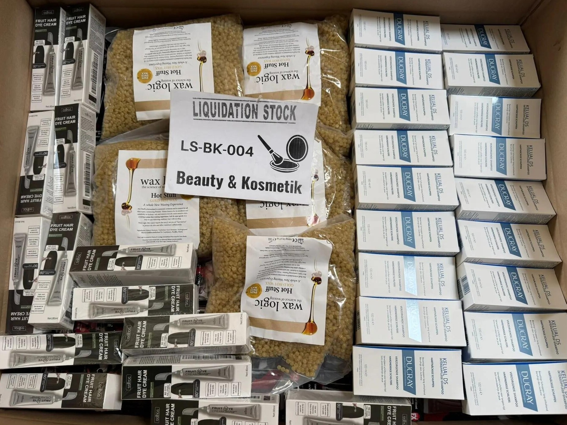 Ducray Shampoo, Wax Logic Wax Beads, Fruit Hair Dye Cream and more