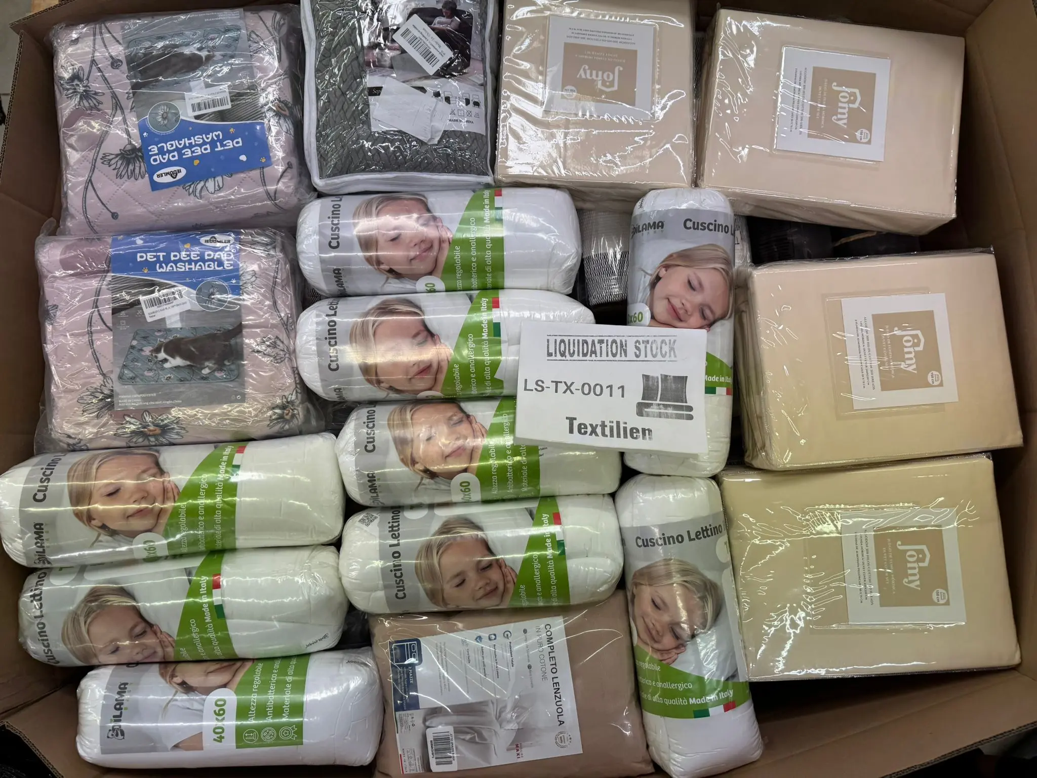Amigo Pet Bedding, Cuscino Letino Pillows, JonY Bedsheets and more